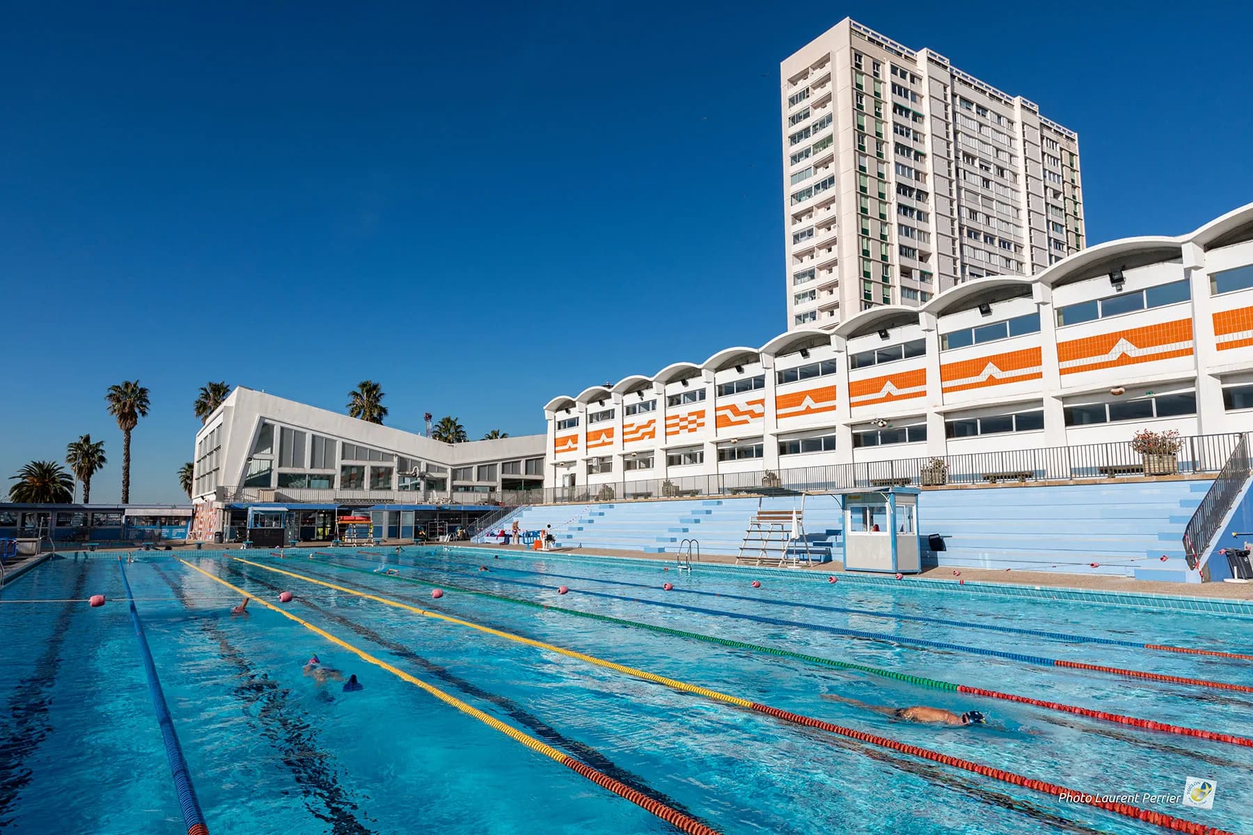 Piscine Port Marchand a Toulon, bassin du club